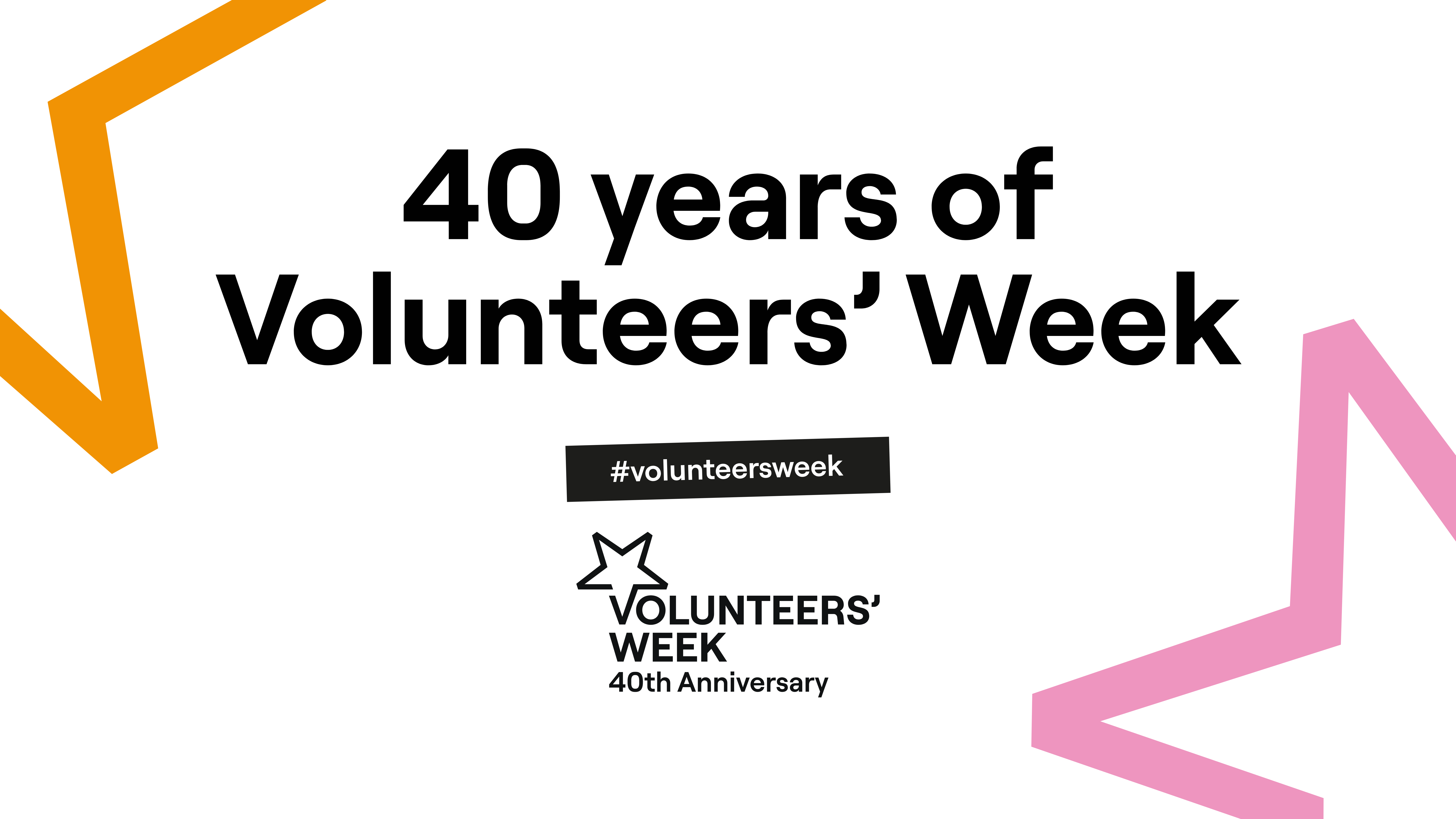 40 years of Volunteers' Week 2024