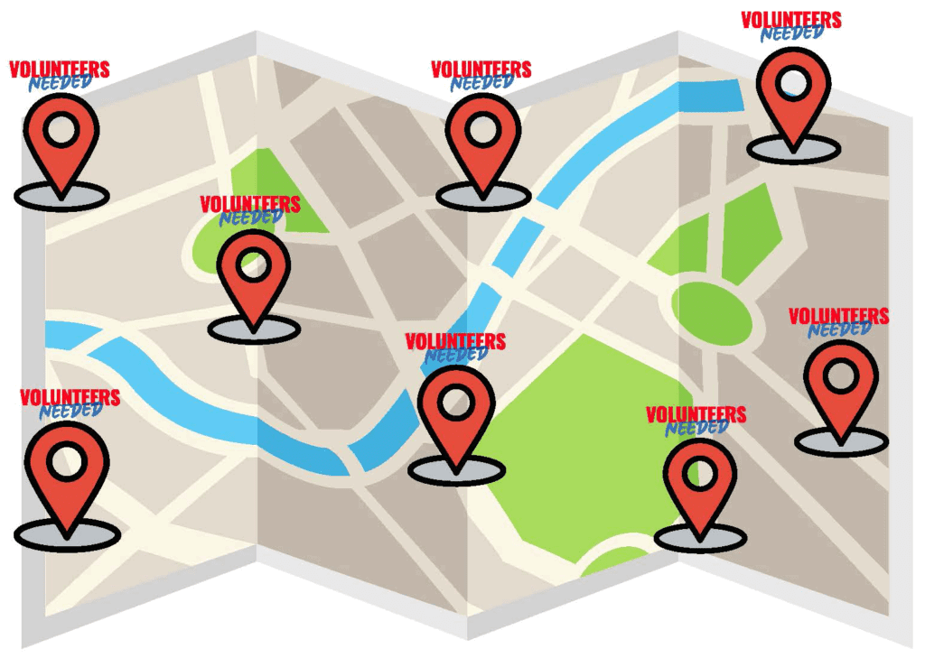Warwick District Volunteer Taster Trail Map