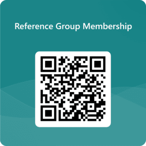 QR Code for Reference Group Membership